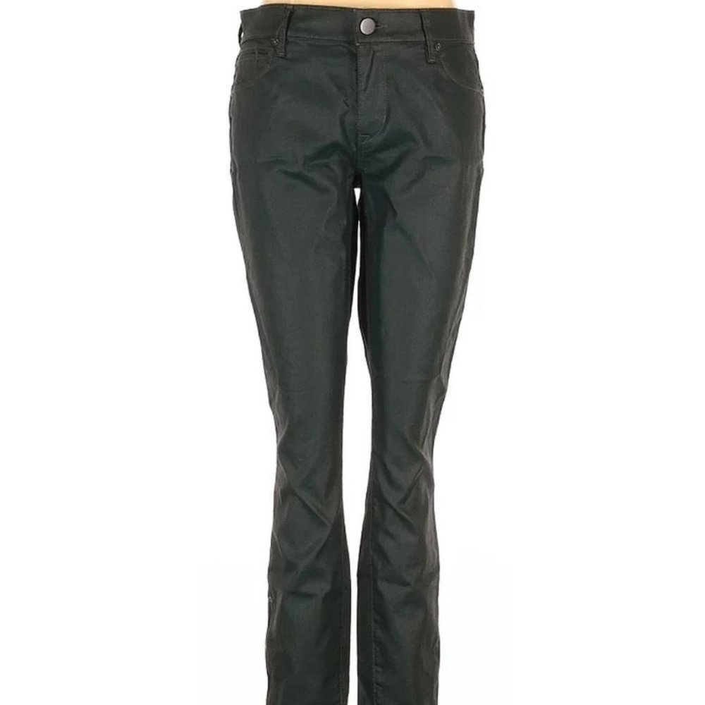 Lou and grey Sz 4 dark green skinny ankle jeans NWOT